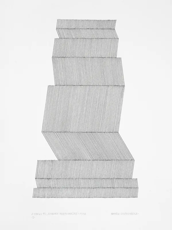 Wanda Gołkowska-Chwałczyk, Z cyklu Fi, Figury niepoważne, 1998