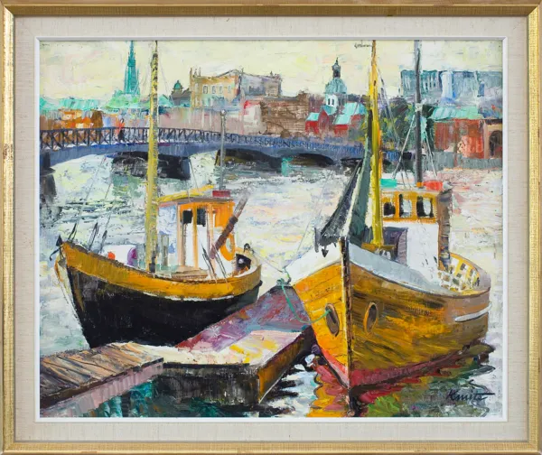 Franciszek Kmita, Sztokholm. Żółta łódź, 1975