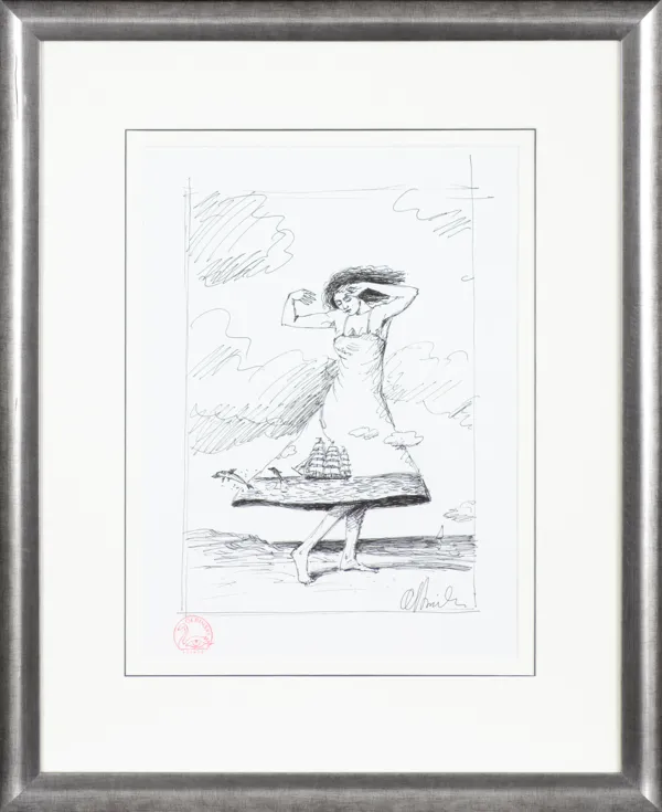 Rafał Olbiński, Szkic do obrazu