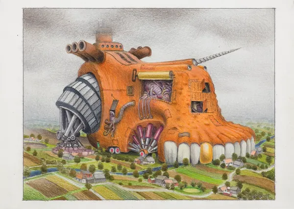 Jacek Yerka, AUTOSTRADOR, 2017