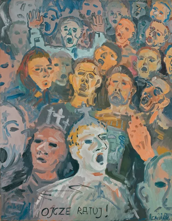 Edward Dwurnik, OJCZE RATUJ!, 1983