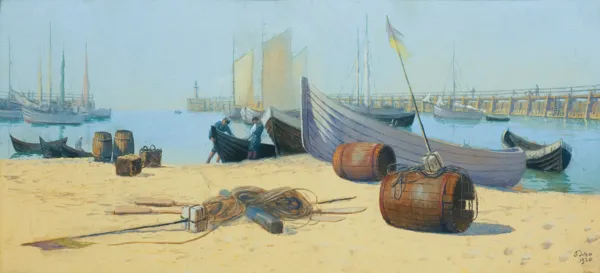 Soter Jaxa-Małachowski, PORT NA HELU, 1920