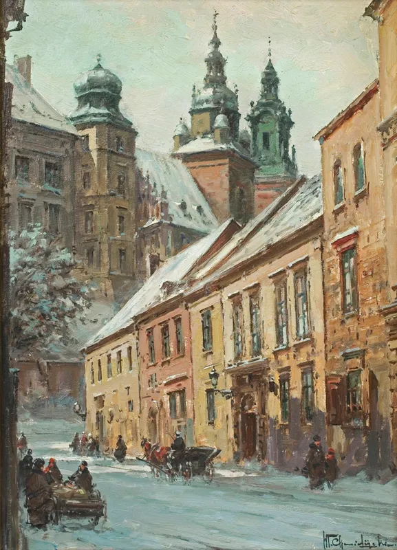 Władysław Chmieliński (Stachowicz), WIDOK NA WAWEL Z ULICY KANONICZEJ