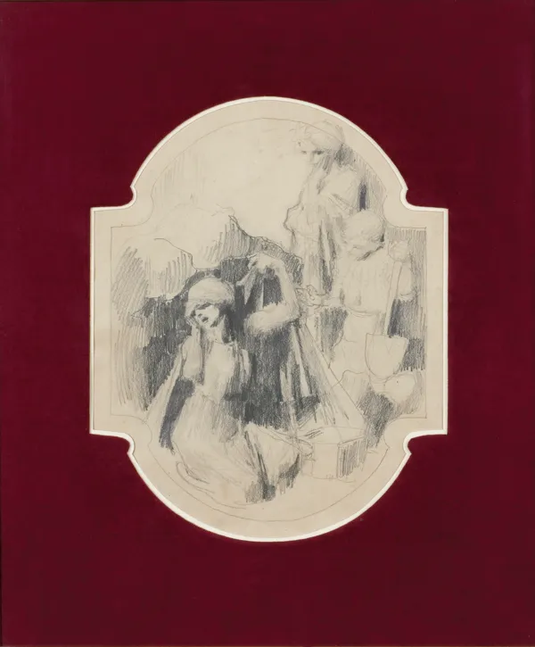 Józef Mehoffer, KOMPOZYCJA ALEGORYCZNA, lata 1892-1893