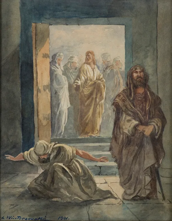 Leonard Wintorowski (Winterowski), FARYZEUSZ I CELNIK, 1901