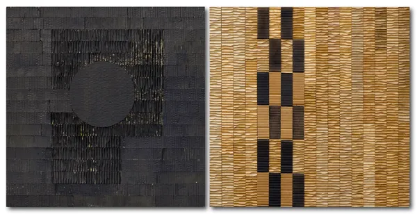 Grażyna Bartnik, Dyptyk Znaki czasu, 2018