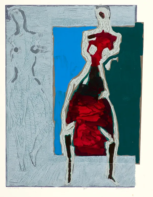 Halina Chrostowska, DWIE FIGURY, 1983