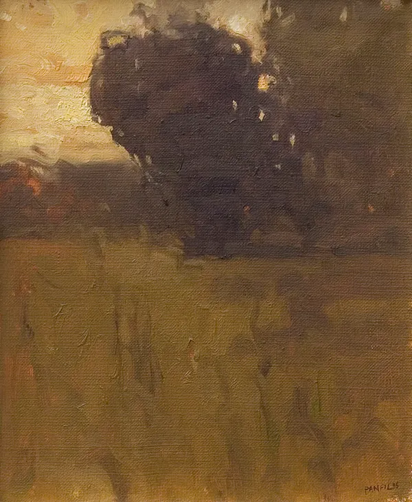 Józef Panfil, PEJZAŻ JESIENNY, 1996