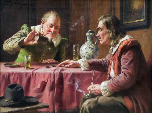 Fritz Wagner, Gra w kości