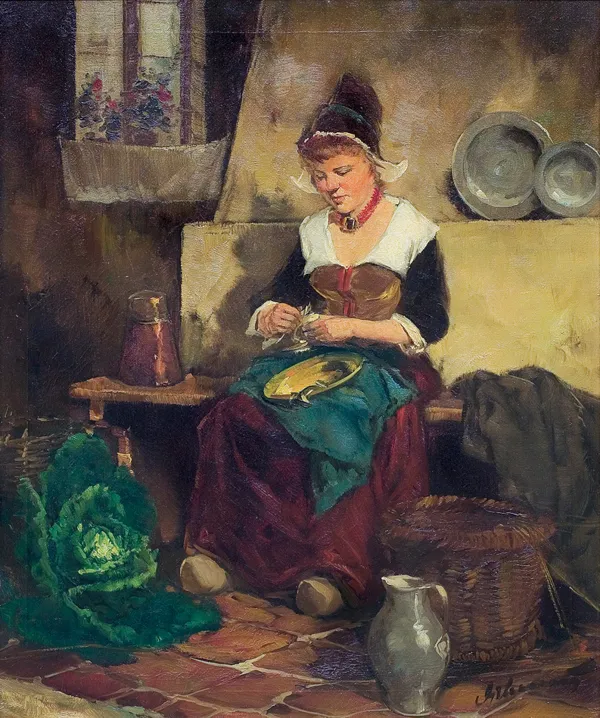 Gerhard Dickmeis, W holenderskiej izbie