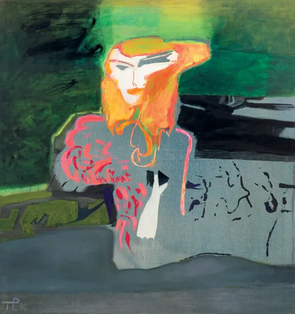 Teresa Pągowska, PORTRET RUDEJ, 1990