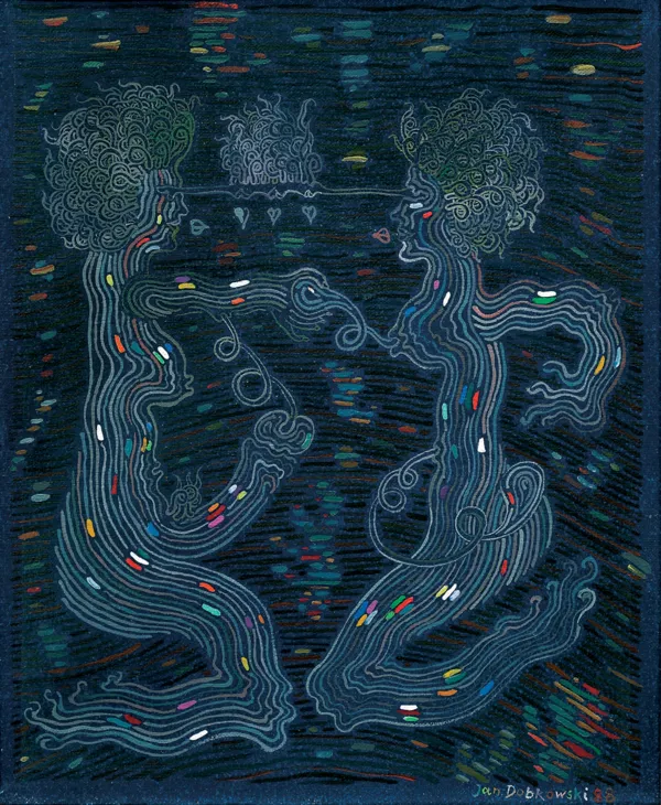 Jan Dobkowski, DWIE KOBIETY, 1988