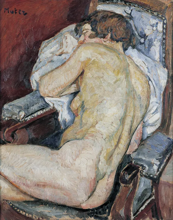 Mela - (Melania Mutermilch) Muter, AKT ŚPIĄCEJ KOBIETY, ok. 1925-1930