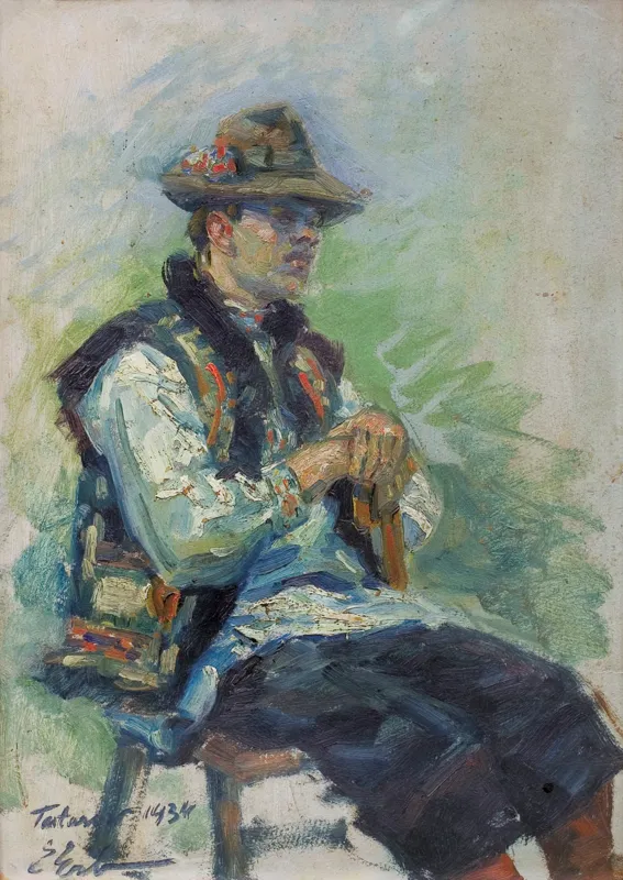 Erno Erb, MŁODY HUCUŁ, 1934