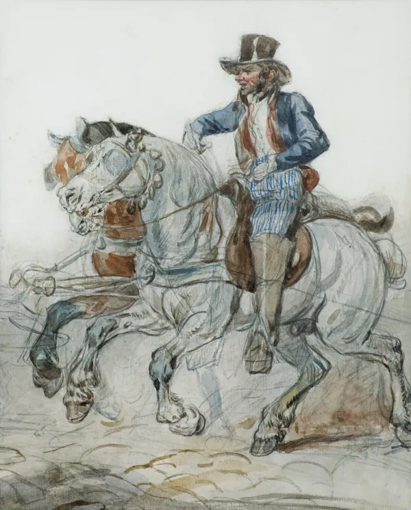 Piotr Michałowski, POCZTYLION FRANCUSKI, 1832; 1835