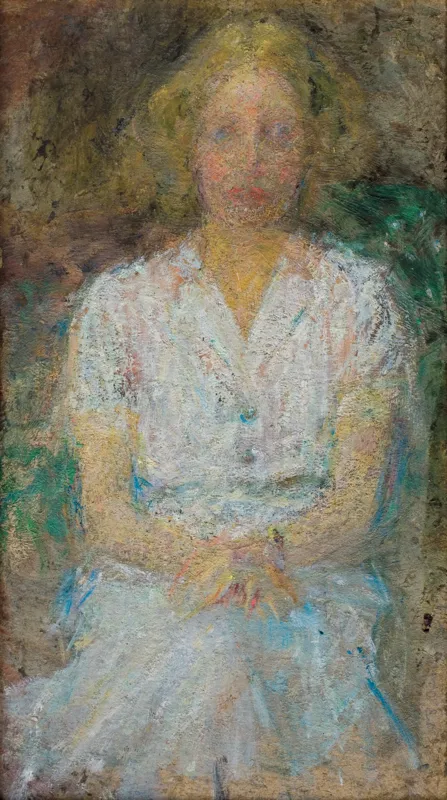 Olga Boznańska, PORTRET LEKARKI DR JANINY ROMANOWEJ, 1934