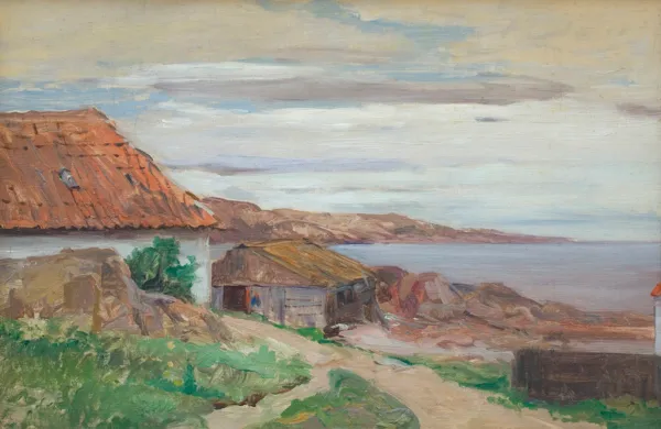 Michał Gorstkin Wywiórski, WIOSKA NAD ZATOKĄ, lata 1903-1906