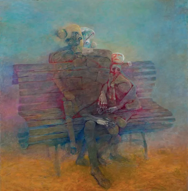 Zdzisław Beksiński, WT, 1989