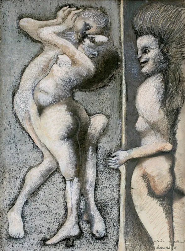 Jan Lebenstein, INTERIEUR-EXTERIEUR, 1971