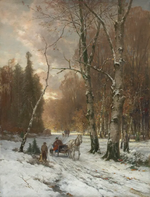 Conrad Wimmer, NA POLOWANIE ZIMĄ