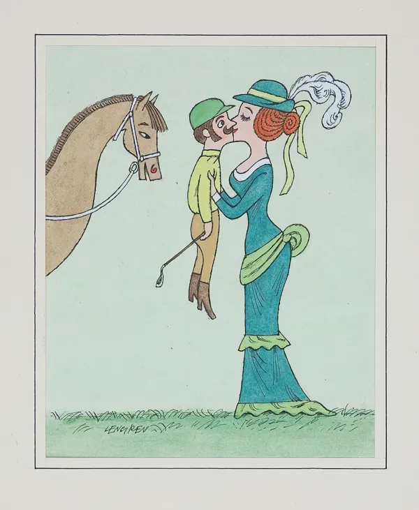 Zbigniew  Lengren, Dama z dżokejem