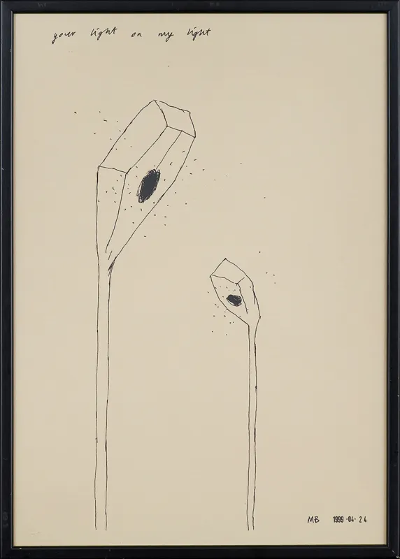 Mirosław Bałka, YOUR LIGHT ON MY LIGHT, 1999
