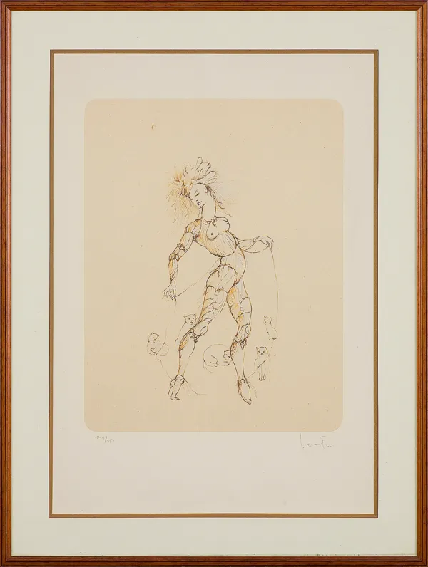 Leonor Fini, KOBIETA Z KOTAMI