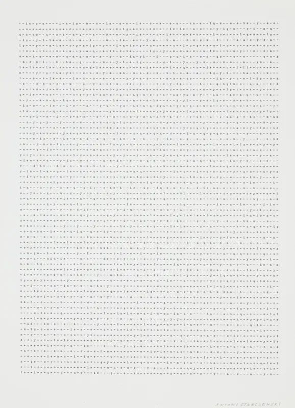 Antoni Starczewski, BEZ TYTUŁU