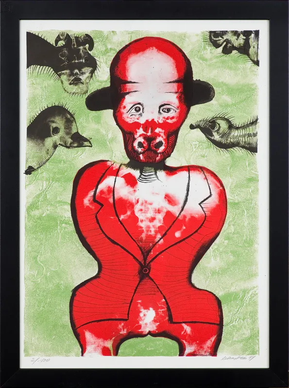 Jan Lebenstein, Z CYKLU ILUSTRACJI DO „FOLWARKU ZWIERZĘCEGO”