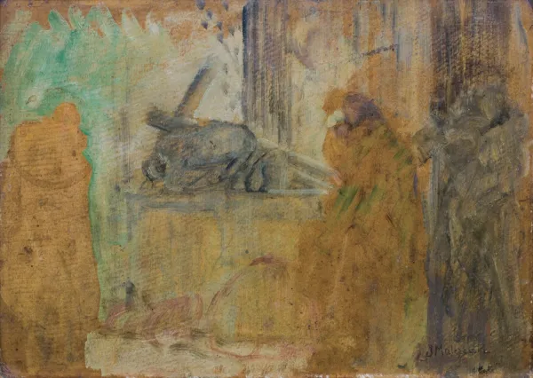 Jacek Malczewski, UPADEK CHRYSTUSA POD KRZYŻEM