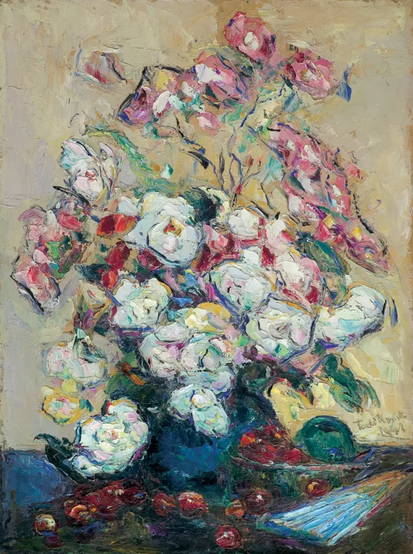 Włodzimierz Terlikowski, KWIATY W WAZONIE, 1942