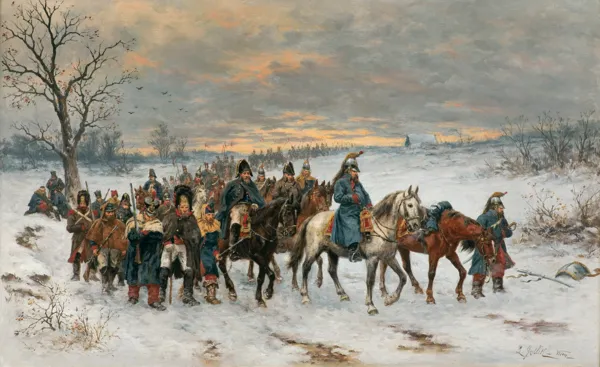 Ludwik Gędłek, ROK 1812. POWRÓT WIELKIEJ ARMII SPOD MOSKWY