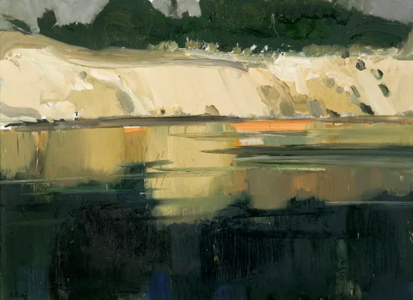 Stanisław Baj, SKARPA NA RZECE BUG. LATO, 1999