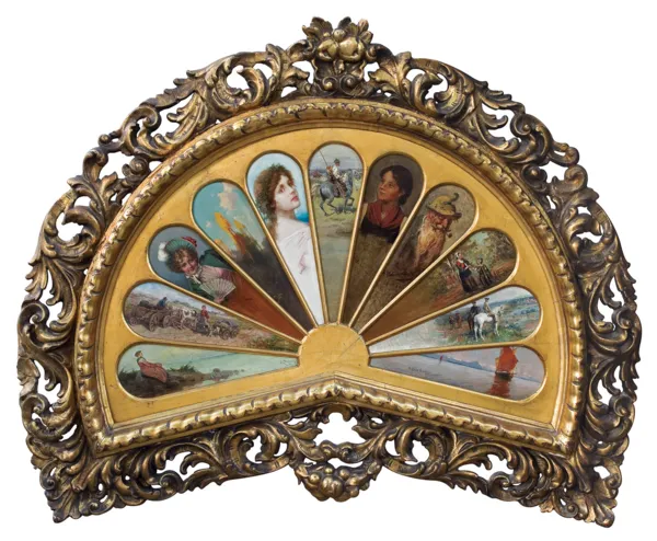 Józef Brandt, WACHLARZ MALOWANY, 1880-1890