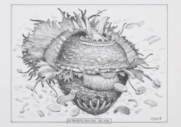 Jacek Yerka, NA POCZĄTKU BYŁ MAC. BIG MAC, 2018