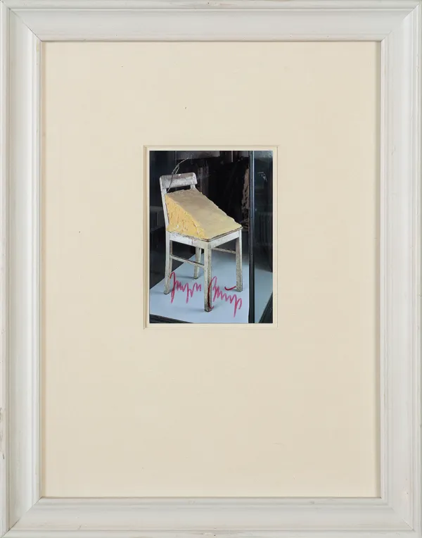 Joseph Beuys, KRZESŁO Z TŁUSZCZEM, 1964 (POCZTÓWKA)