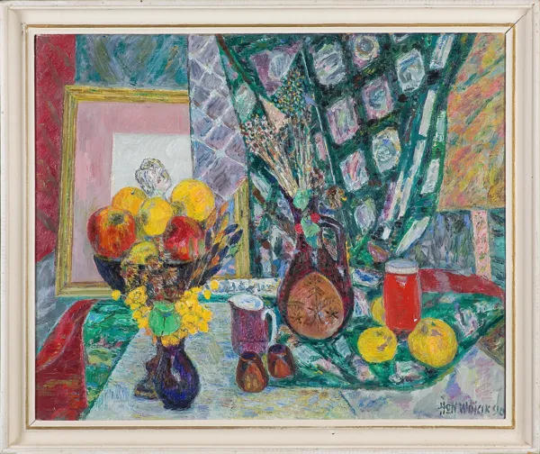 Henryk Wójcik, Martwa natura, 1990