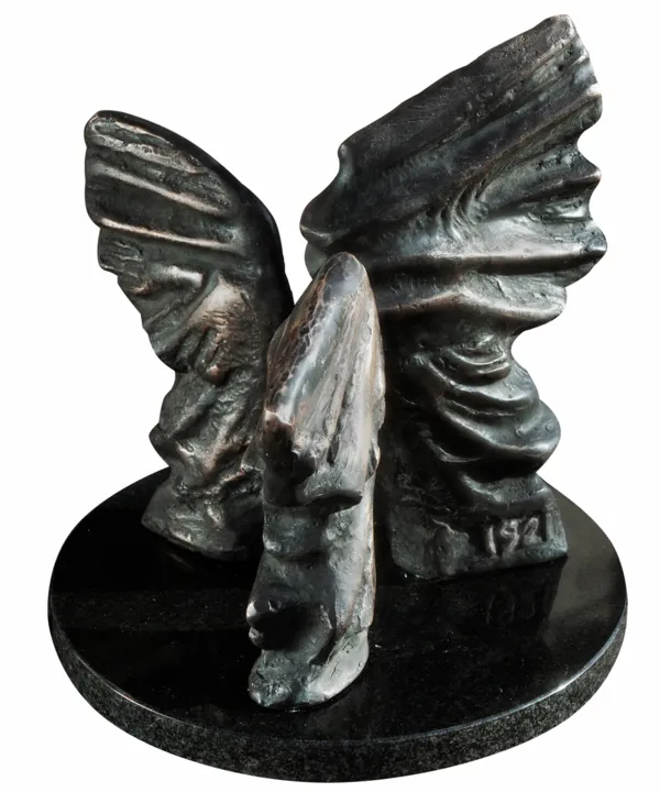 Gustaw Zemła, BOZZETTO POMNIKA POWSTAŃCÓW ŚLĄSKICH, ok. 1966