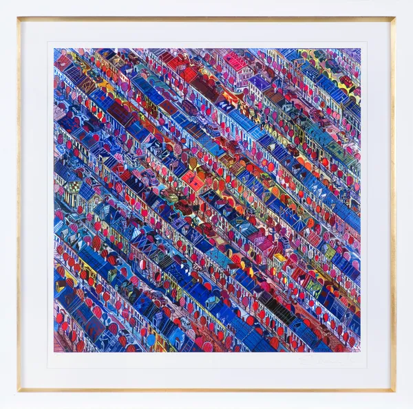 Edward Dwurnik, Żoliborz, 1995