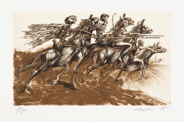 Jan Lebenstein, CZTEREJ JEŹDŹCY APOKALIPSY, 1995