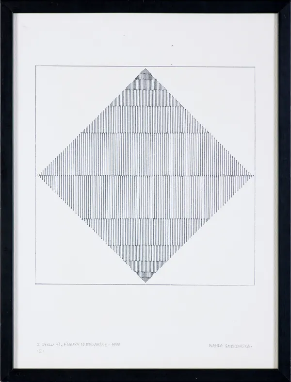 Wanda Gołkowska-Chwałczyk, Nr 2 z cyklu: Fi, Figury niepoważne, 1998