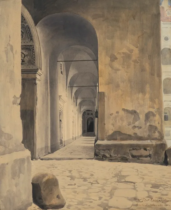 Stanisław Fabijański, KRUŻGANEK NA WAWELU, 1904