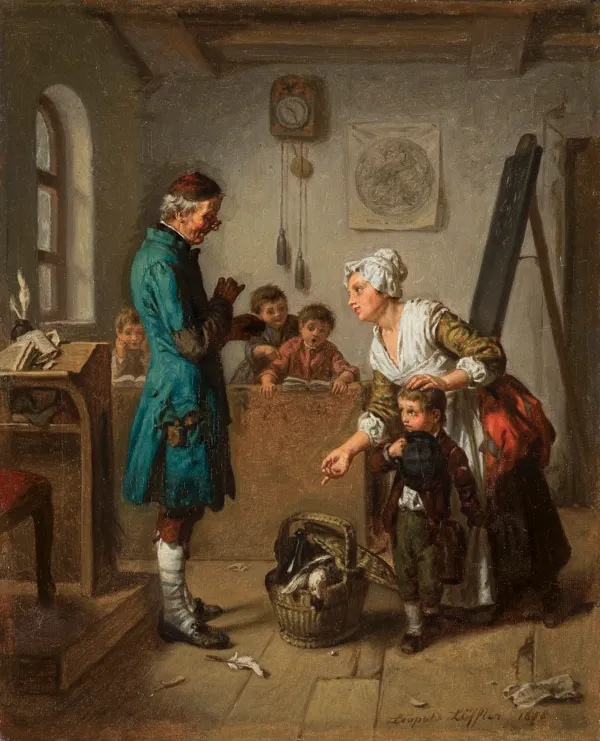 Leopold Loeffler, NOWY UCZEŃ, 1858