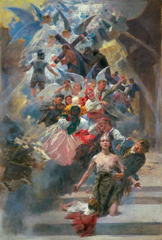 Zdzisław Jasiński, ALEGORIA. POLSKA, 1916