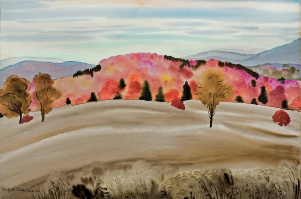 Rafał Malczewski, JESIEŃ W LAURENTYDACH, ok. 1950