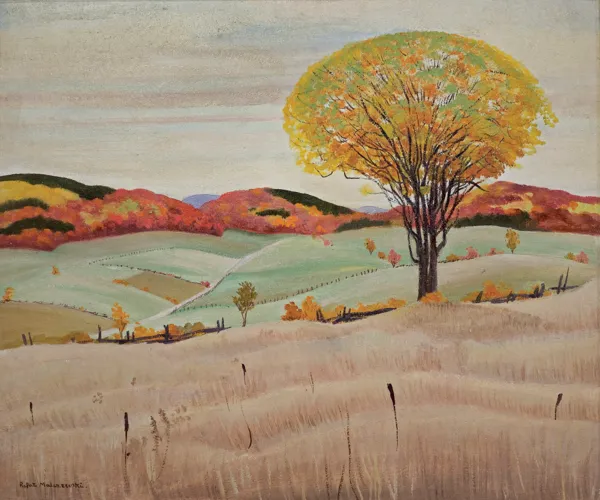 Rafał Malczewski, SAMOTNY WIĄZ (THE ELM TREE), 1947