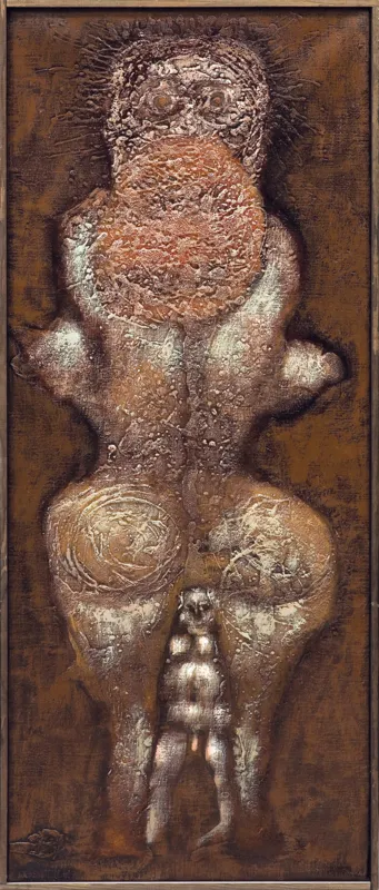 Jan Lebenstein, BARBE ASSYRIENNE (ASYRYJSKA BRODA), 1961