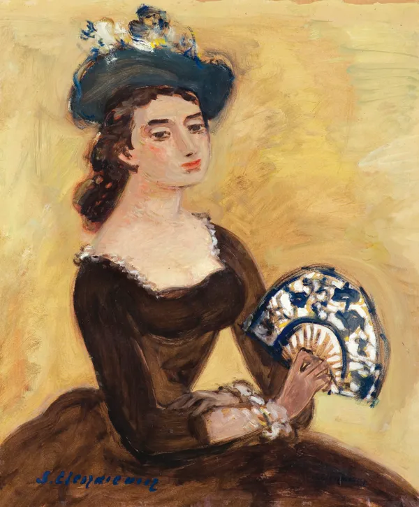 Stanisław Eleszkiewicz, KOBIETA Z WACHLARZEM