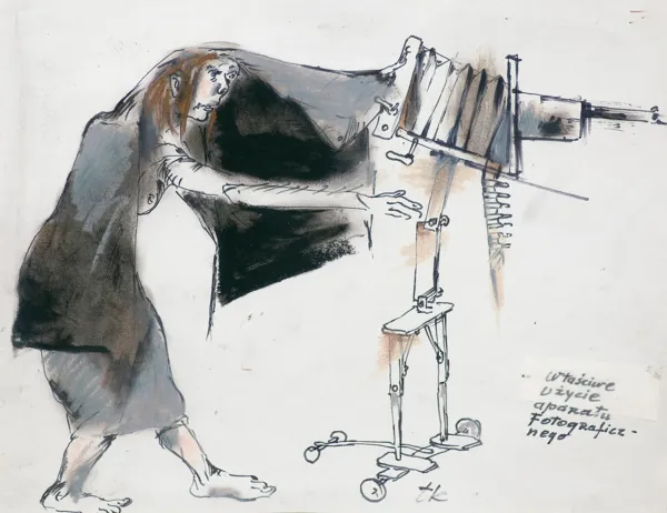 Tadeusz Kantor, WŁAŚCIWE UŻYCIE APARATU FOTOGRAFICZNEGO, 1980