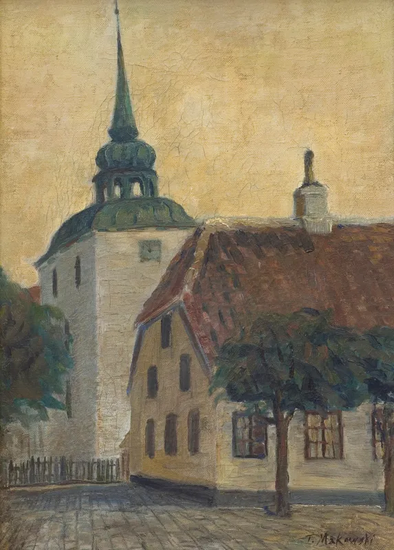 Tadeusz Makowski, MIASTECZKO, 1922-1924